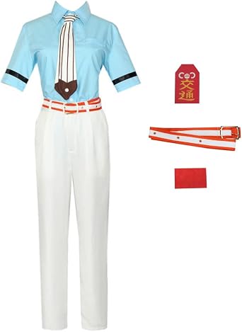 Tokisaki Minamoto Kou Cosplay Costume Shirt Halloween Toilet Bound Hanako Kun School Uniform Outfit