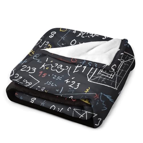 Couverture en flanelle douce imprimé physique le cadeau idéal pour science