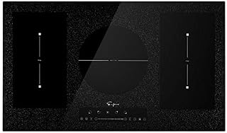 Empava 36” Electric Stove Induction Cooktop with 5 Booster Burners Including 2 Flexi