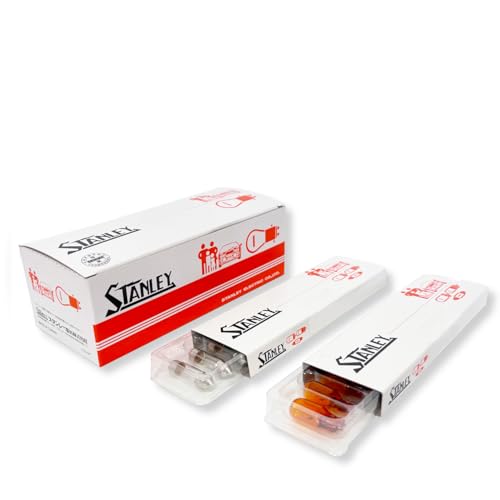 スタンレー電気(STANLEY) ライセンスランプ用ウェッジ電球 T10 12V 5W 10個 WB164V 自動車 補修 スモール ポジション電球のサムネイル