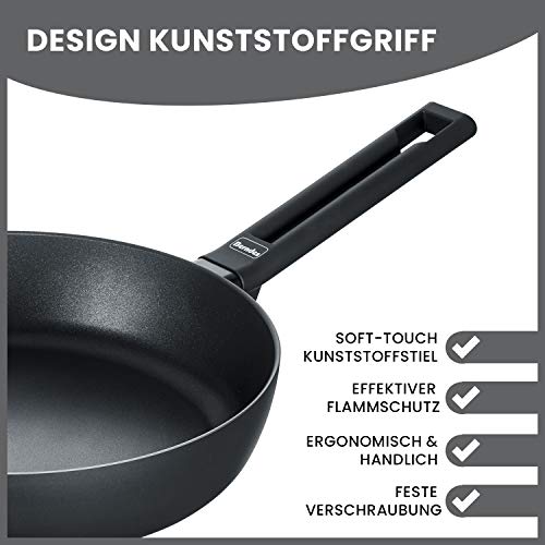 Berndes 11325 Aluminium Induction Sauté Pan 24 cm Aluminium Black - Image 4
