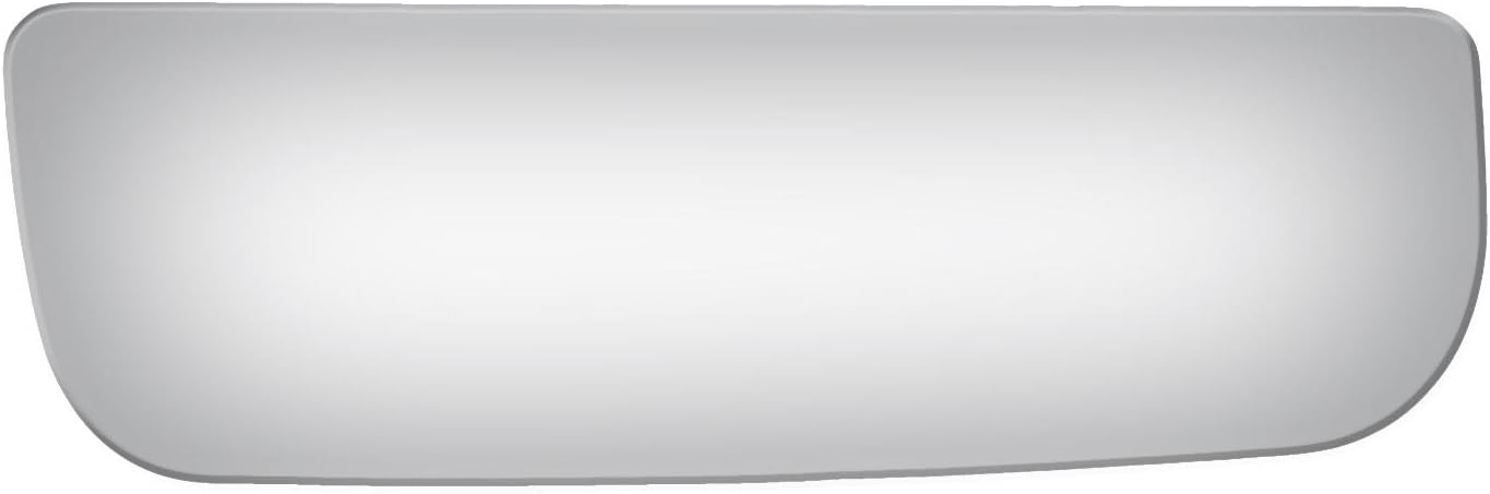 Lower Convex Driver Side Mirror Replacement Glass for 2008-2017 GMC SAVANA 3500