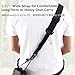 Azarxis Rifle Gun Sling Two Point Adjustable Traditional Sling Tactical Strap with Metal Hooks Length Adjuster for Shotgun Crossbow Hunting Shooting Outdoor (Black)