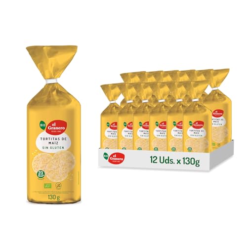 TORTITAS DE MAIZ SIN GLUTEN BIO, 130 g