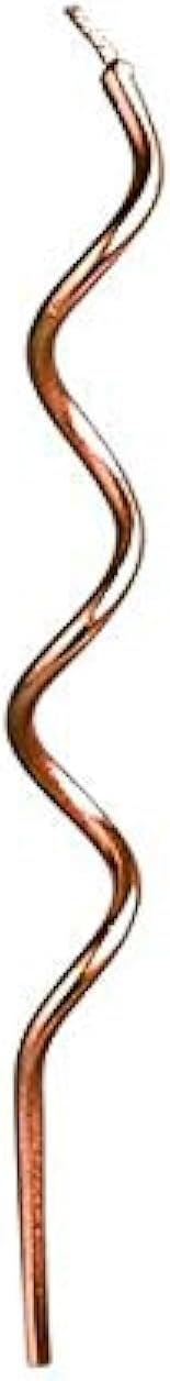 Hootyballoo Rose Gold Curly Birthday Candles Pack of 12 – Elegant Spiral Cake Candles for Birthday Parties, Wedding Cakes, Anniversary Celebrations & Party Decorations