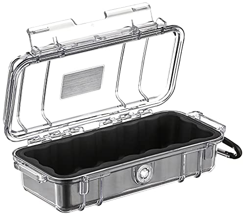 Maleta Pelican 1030 Micro Case Negro/Transparente miniatura 3