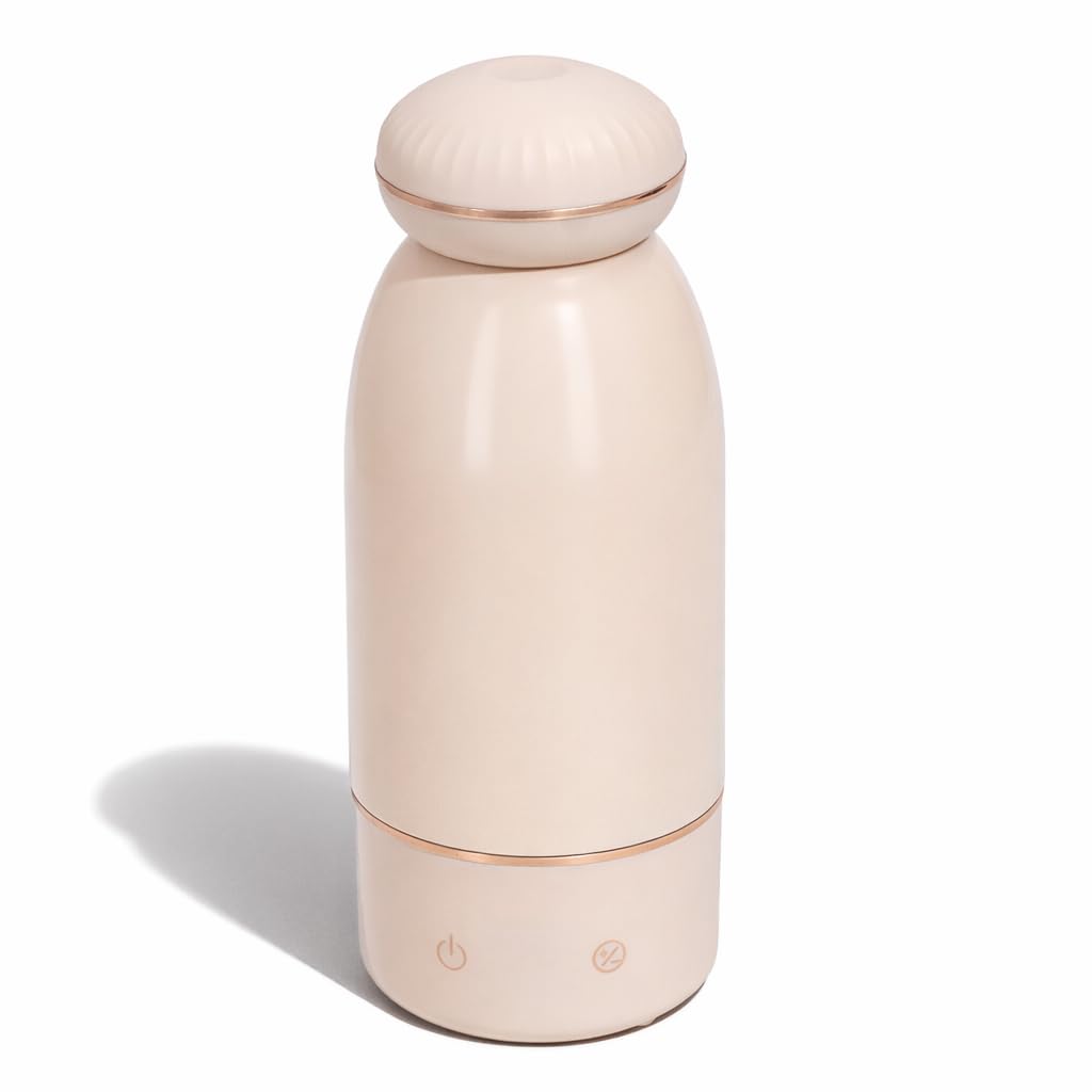 SENECESLI Chauffe-biberon 500 ML, Chauffe-biberon Portable avec Batterie 10000 MAh, Chauffe-Eau Rechargeable pour Le Lait Maternel