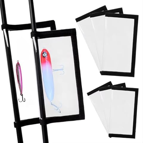 PB Fish Lure Cover Large Storage Bag Prevent Hook Snags Keep Pets And Kids Safe From Hooks 3 Pack Wrap It Around Your Rod And Fishing Lure Cover