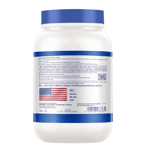 Image of Ronnie Coleman Signature Series Pro-Antium Whey Protein, Double Chocolate (21 Servings, 907g / 2lbs) | Supreme Multifaceted Protein Complex