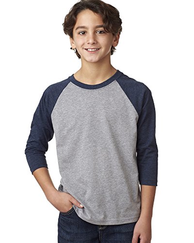The Next Level Boys CVC 3/4-Sleeve Raglan Tee (3352)