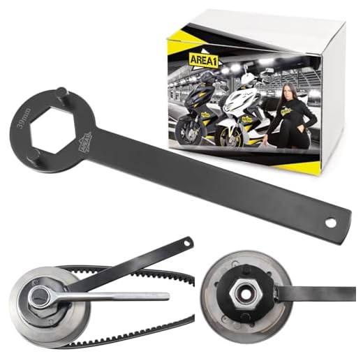 Area1 Kupplungsschlüssel 39mm Kupplungs Blockierwerkzeug Haltewerkzeug kompatibel mit Sym, (50-150ccm)