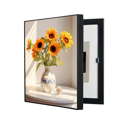 Couvercle décoratif pour boîte à fusibles F 30x40cm en bois