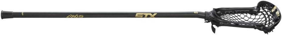 STX Lacrosse Axxis Complete Draw Stick with Crux Mesh Pro Pocket