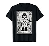 Hair Stylist Skeleton Hairdresser Cosmetologist
