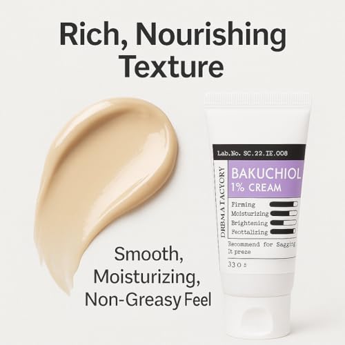 DERMA FACTORY Kırışıklık ve Canlılık Bakım Kremi Yüzde Bir Bakuchiol Krem Derma Factory Bakuchiol Yüzde Bir Cream 30 GR