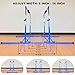 MARFULA Gymnastics Double Horizontal Bars 3Play Parallel Bars Uneven Bars Gymnastics Training Kip Bar with 304 Stainless Steel Regulating Arms & Fiberglass Rail for Indoor Outdoor Home Club Use