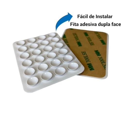 Suporte Adesivo Silicone com Ventosa de Succção para Celular Capa de Celular com Ventosa (Branco)