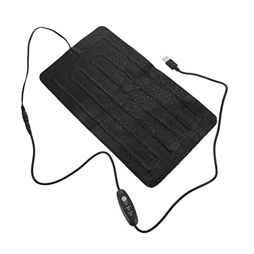 Almohadilla eléctrica de cuero para reptiles 33x18x1 cm