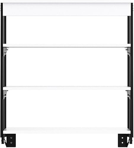 Miniatura 4 de Murphy Mesa plegable  Mesa de comedor montada en la pared  Escritorio y estante multifuncional  Estante de almacenamiento  Escritorio de espacio