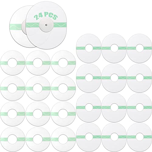 Libre Patch 24 Stück Patches Ohne Kleber Transparent Freestyle Libre Pflaster Mit Loch Ohne Kleber In Der Mitte Patches Freestyle Für Libre Sensor Wasserfest Selbstklebend Transparente Sport Pflaster Cover