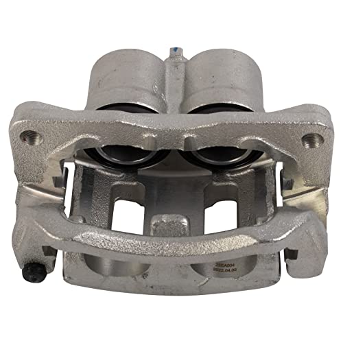Image of TRQ Front Right Brake Caliper w /Bracket Passenger Side | For 2007-2009 Ford Edge 2007-2008 Lincoln MKX 2007-2012 Mazda CX-7