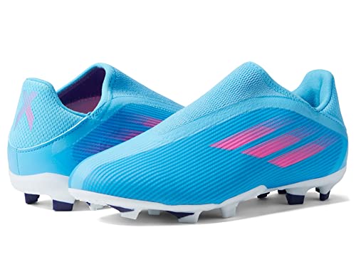 adidas Unisex-Child X Speedflow.3 Laceless Firm Ground Soccer Shoe2