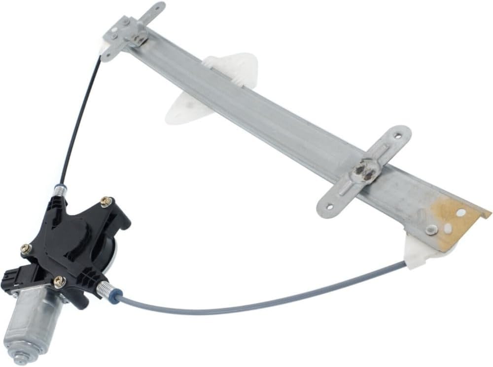 Car Window Regulator Glass Automotive Rear Left Driver Hand Side Power with Motor for Honda for Ridgeline 3.5L 2006-2014 2-Pin Plug-Prong Connector 72750SJCA01 HO1550119