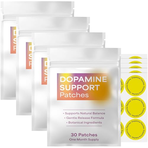 Dopamine Patches Extra Strength for Men and Women | 120-Day Suppl...