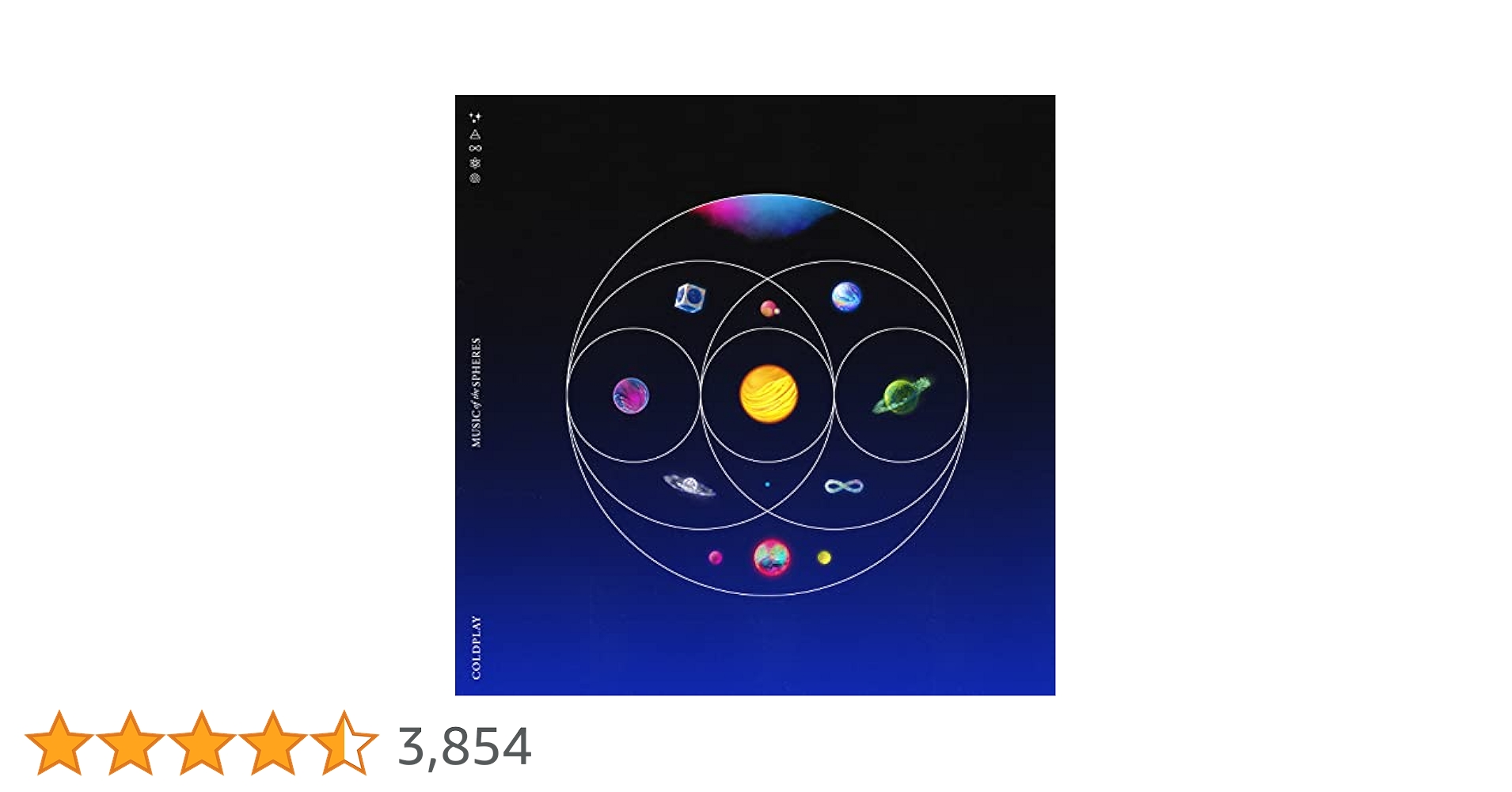 【未開封】【レコード】Coldplay Music Of The Spheres Coldplay - Music Of The Spheres - CD | Impericon
