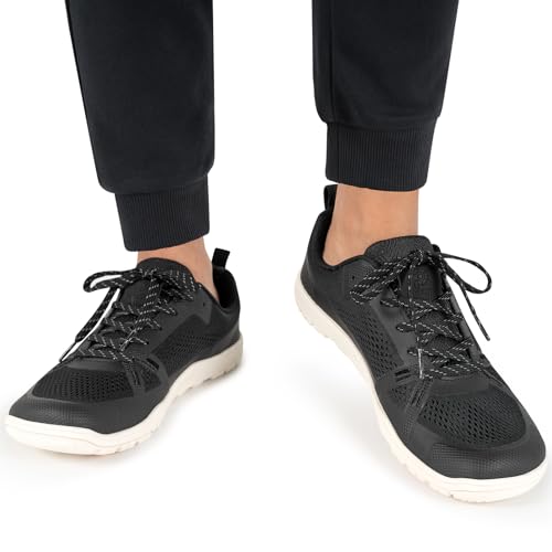 Image of Pulltop Barefoot Trail Running Shoes for Men - Wide Toe Box | Zero Drop Sole | Minimalist Cross-Training Shoes