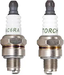 PK2 TORCH Vela de ignição AC6RA substitui para vela de ignição NGK CMR6A/1223, para Champion 978/RY4C RY4CT10, para vela de ignição Autolite 4194, para Brisk 3158 SR15C, OEM