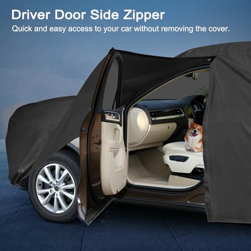 Car Cover for Lexus RX 300 330 350 350h 350L 400h 450h 450h+ 450hL 500h 1998-2025, SUV Full Cover Waterproof All Weather for Automobiles, Custom Fit Outdoor Sun Rain UV Snow Dust Protection - Image 3
