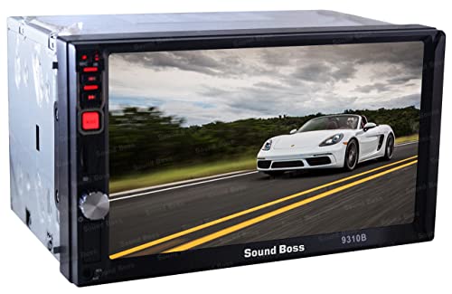Image of Sound Boss SB-9310B+RVC 7-inch Bluetooth MP5 Player with Camera (Black)