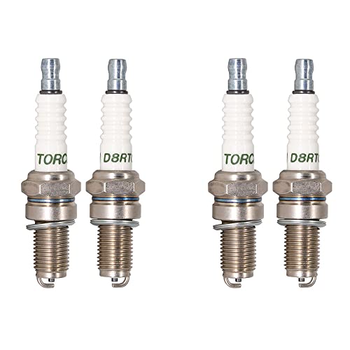 4��TORCH D8RTC�X�p�[�N�v���O�����`�̒u������ NGK 4929/DPR8EA-9 5829/DP8EA-9 2120/D8EA 7162/DR8EA�ACHAMPION 809/8809/RA6HC OE083�ADENSO 4101/X24ESR
