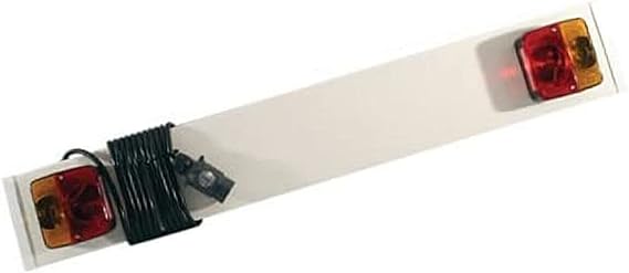 Leisure MART LED Trailer Lighting Board 4ft With 6 Meters Of 7 Core Cable And Fog Lamp Part No. LMX1844