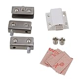 Para cerradura de puerta pivotante de vidrio para gabinete