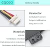 4886280P H-4886280P Battery for Gateway GWTN156-11BK GWTN156 Series 5080270P U3576127 U3576127PV U3576127PV-2S1P 2ICP4/76/127 7.6V/5000mAh/38Wh