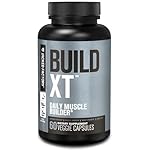 Jacked Factory Build-XT Daily Muscle Builder & Performance Enhancer - Muscle Building Supplement for Muscular Strength & Growth | Trademarked Ingredients Peak02, ElevATP, & Astragin - 60 Veggie Pills