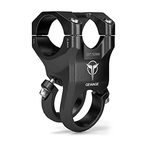 GEWAGE 31,8 Fahrradvorbau Mountainbike Vorbau -8 Grad kurzer Lenkervorbau Cover