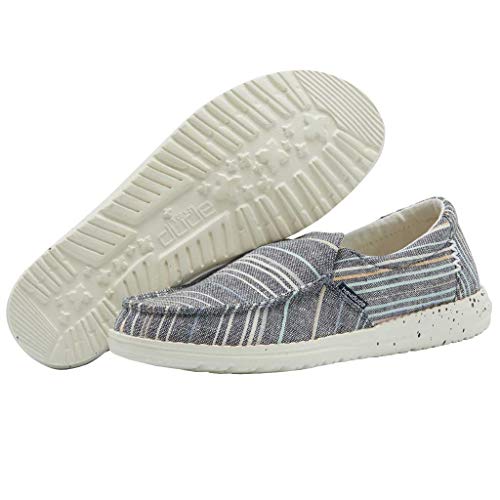 Image of HEYDUDE Wendy Funk Surf Baja, Womens Shoes, Womens Slip-on Loafers, Comfortable & Light-Weight Green