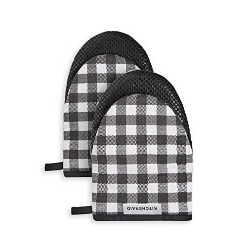 KitchenAid Kitchen Aid Gingham Mini Oven Mitt Set, 5.5