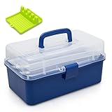 BULIKOR S’mores Caddy Box with 2 Inside Trays – Perfect Accessory for Camping, Backyard,...