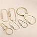hejhncii Brass Screw Lock Keychain Clip Fashion Key Holders Simple Car Keychain Carabiner Clip Hook Keyring