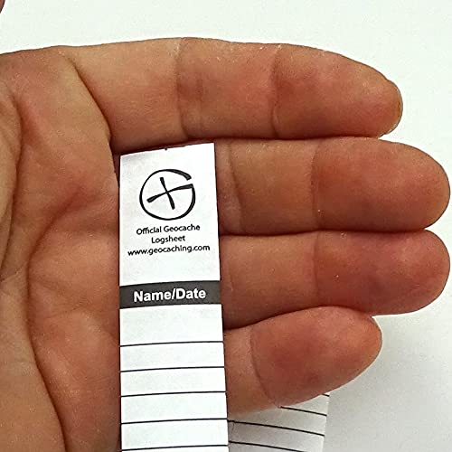 Geodox - 10 x Logsheet Waterproof 3 x 28 cm, 1 hoja Cover