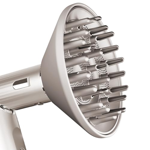 Chivixe Large Diffuser Attachment Compatible with Shark FlexStyle, Upgraded Bigger Diffuser Nozzle for Dryer Faster and Define Wavy, Curly, Coily Hair
