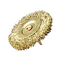 Rundbürste Ø 75 mm für Maschinen, mit Schaft, ideal zum Schruppen und Veredeln von Holz und anderen Materialien.