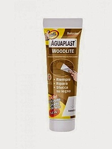 Woodlite - Noce Scuro - Ml 0,125 - Stucco Fibrorinforzato Per Legno. Ideale Per Riempire, Stuccare, Riparare Su Legno.