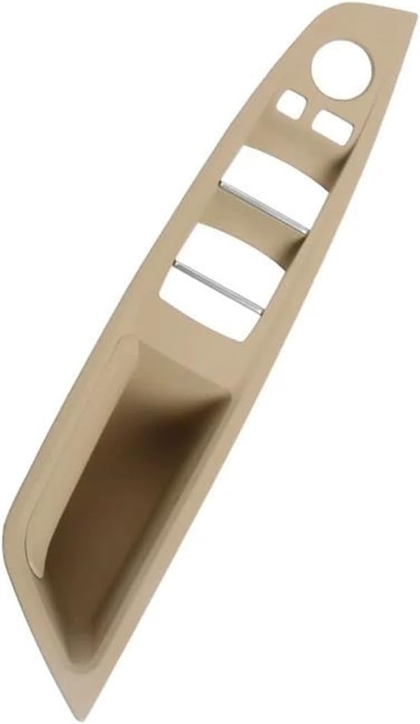 LHD RHD Driver Side Interior Car Inner Door Armrest Window Switch Panel Cover Door Pull Handle for BMW F10 F11 5Series (Color : RHD, Size : Beige)