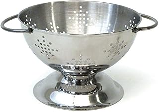 RSVP International Endurance (COL 5) Stainless Steel Colander Strainer, 1 Pint | For