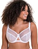 Curvy Kate Victory 4 Part Balcony Bra, Reggiseno a Balconcino Donna, White,